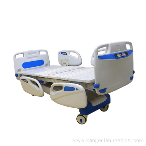 Hospital icu room hospital bed with cpr function medical electric icu beds